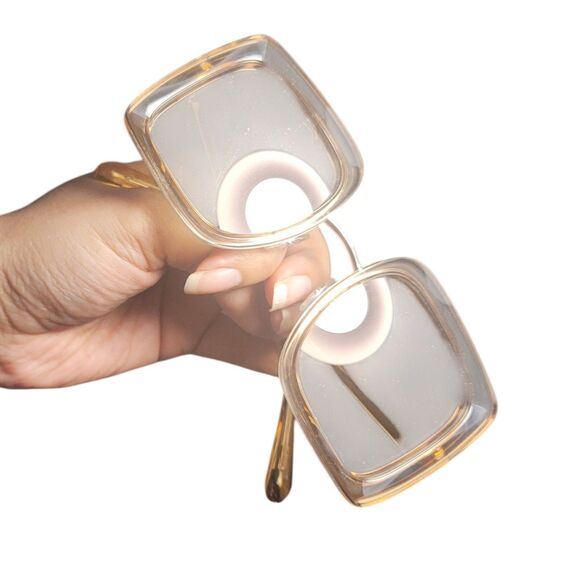 Chanel Square Acetate Mirrored Sunglasses main image 6